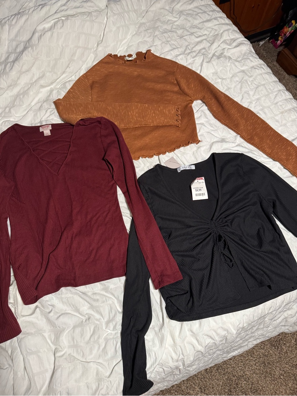 3 pack long sleeve bundle!